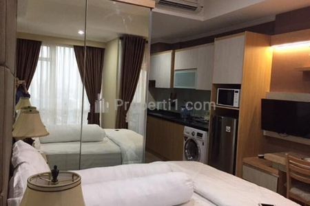 Jual Apartemen Menteng Park Cikini Jakarta Pusat Tower Diamond Tipe Studio Fully Furnished & Good Unit