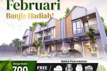 Dijual Rumah 2 Lantai dekat Tol Jatiasih Bekasi