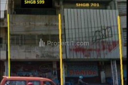 Jual 2 Ruko 3 & 3.5 Lantai di Genteng Surabaya Pusat, Harga Termurah di Surabaya