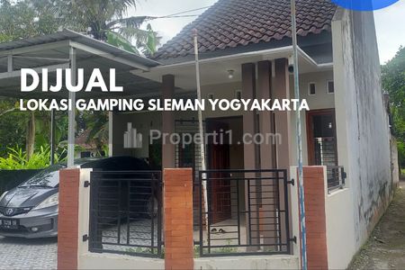 Dijual Rumah Asri Tipe 55 Tanah Luas Dekat PKU Gamping Sleman