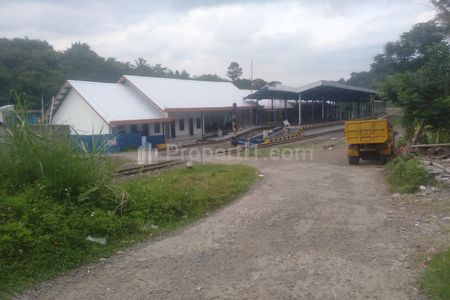 Jual Tanah Luas 9.000 m2 dekat Stasiun Kereta Rancamaya Bogor