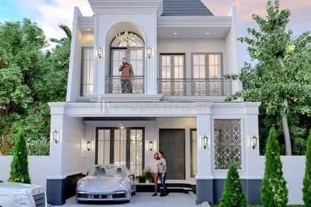 Dijual Rumah Baru American Classic di PBI Araya Malang