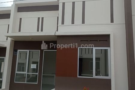 Disewakan Per Tahun Rumah Baru 3/26 LT 72 m2 / LB 36 m2 di Perumahan Tenjo Podomoro, Kalamenta, Bogor (Free IPL)