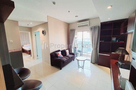 Disewakan!! Apartemen Cosmo Terrace 2 Kamar Tidur Full Furnished
