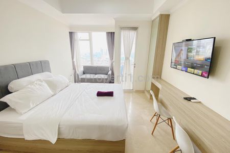 Dijual!!! Apartemen Menteng Park Cikini Tipe Studio Fully Furnished & Good Unit