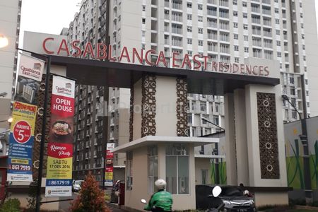 Dijual Apartemen Casablanca East Residence Tipe Studio Langsung Pemilik