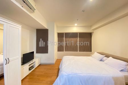 Dijual Apartemen Grand Kamala Lagoon di Bekasi - 1 BR Fully Furnished Big Room, Akses Mall di Bawahnya