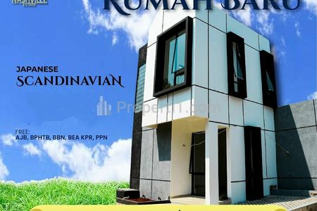 Dijual Rumah Baru 2 Lantai di Parung, Kabupaten Bogor, 10 Menit ke Mall The Park Sawangan, Harga 400 Jutaan
