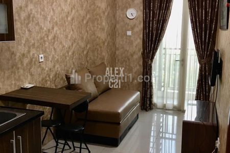 Dijual/Disewakan Apartemen Woodland di Kalibata, Jakarta Selatan - 1 BR Fully Furnished