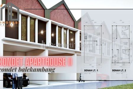 Dijual Rumah Baru 2 Lantai di Condet Balekambang Jakarta Timur Dekat RSUD Kramat Jati, Stasiun Pasar Minggu, PGC Cililitan, Lippo Plaza Kramat Jati