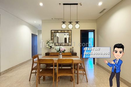 Dijual Apartemen Capital Residence SCBD, Termurah, Selangkah ke Pacific Place Mall - 3+1 BR Semi Furnished