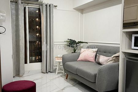 Sewa Apartemen Podomoro Golf View 2BR Fully Furnished, Dekat Stasiun LRT Harjamukti, Pintu Tol Cimanggis, Trans Studio Mall Cibubur, RS Mitra Keluarga