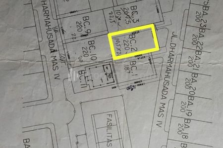 Dijual Tanah Kavling di Dharmahusada Mas - Surabaya Timur - Luas 210 m2 - Lokasi Bagus Strategis Dekat Galaxy Mall, Pakuwon City Mall, Airlangga, ITS