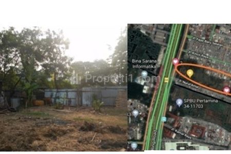 Dijual Tanah Kavling di Cengkareng Jakarta Barat Zona Komersil di Bawah NJOP