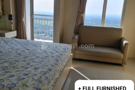 Dijual Apartemen Tanglin Tipe Studio Full Furnished - Lantai 22 - View kota - Akses Langsung Pakuwon Mall Surabaya Barat