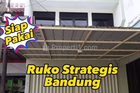 Dijual Ruko Strategis & Siap Pakai di Margahayu, Bandung, Jawa Barat