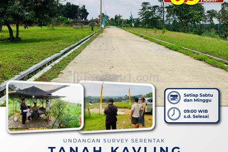 Jual Tanah Kavling Siap Bangun Murah Hanya 60 Jutaan dekat Tol Cibubur Bogor