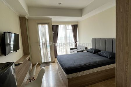 Sewa Apartemen Menteng Park Tipe Studio Full Furnished, Dekat Taman Ismail Marzuki, RSCM, Bunda Hospital, dan Kampus UI Salemba