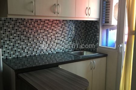 Dijual Apartemen Studio Furnished Lengkap di Green Pramuka City