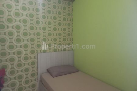 Sewa Apartemen 2 Kamar Furnished Lengkap Murah di Green Pramuka City Tower Bougenville