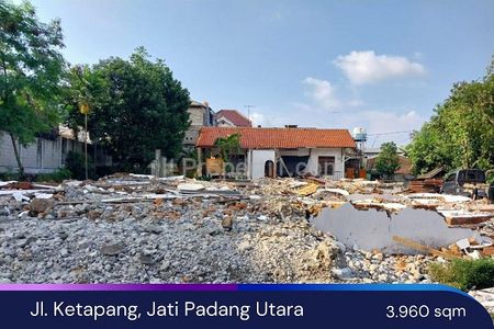 Dijual Tanah di Jl. Ketapang, Jati Padang Utara, Pasar Minggu, Jakarta Selatan