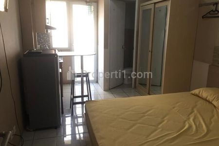 Dijual Unit Studio Full Furnished di Apartemen Green Pramuka City