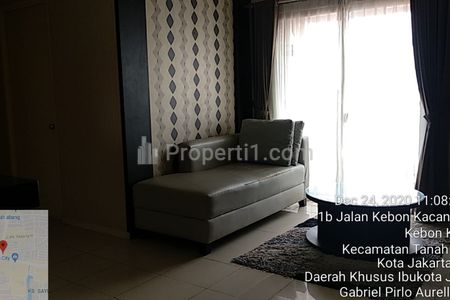 Dijual Cosmo Terrace Apartment 2 Bedroom Fully Furnished – Comfortable, Clean and Strategic Unit – Walking Distance to Grand Indonesia