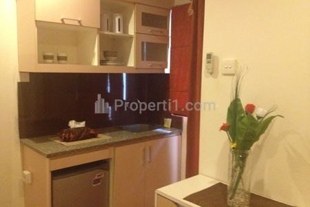Jual Apartemen Studio Full Furnished di Kebagusan City Tower C Jakarta Selatan