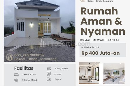 Jual Rumah Baru di Perumahan The Villa Dawung Residence Pudakpayung, Banyumanik, Semarang