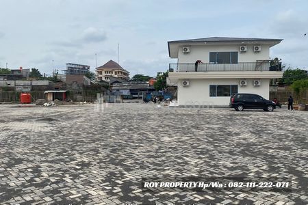 TERMURAH Disewakan Tanah di Cakung Cilincing 1.9 Ha FULL PAVING BLOK DAN ADA GEDUNG KANTOR BARU