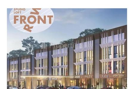 Jual Pengen Cepet Ruko 3 Lantai Front Row Studio Loft Kota Wisata Cibubur, Cibubur, Bogor