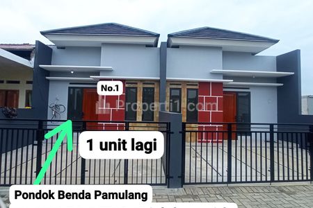 Dijual Rumah Baru di Pondok Benda Pamulang Tangerang Selatan Dekat Unpam