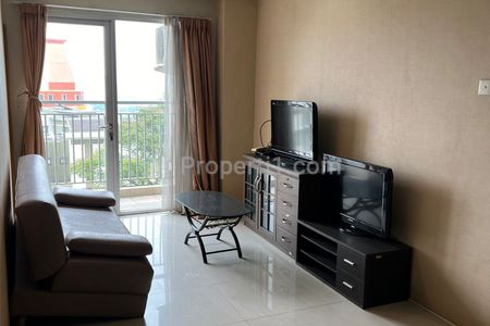Sewa Apartemen Cosmo Mansion (Jakarta Residence) Thamrin City Jakarta Pusat - 2 BR Fully Furnished, Dekat Pasar Tanah Abang dan Grand Indonesia