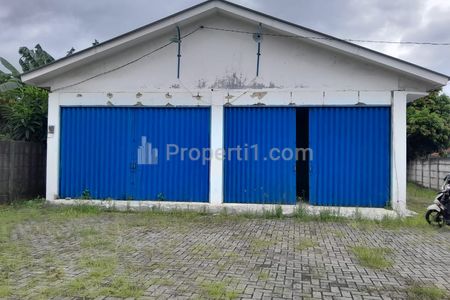 Disewakan Gudang Pinggir Jalan Raya Dekat Tol Serang Timur, Serang