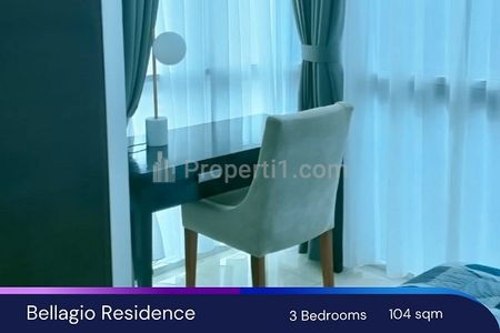 Disewakan Unit 3 Bedroom di Bellagio Residence Mega Kuningan