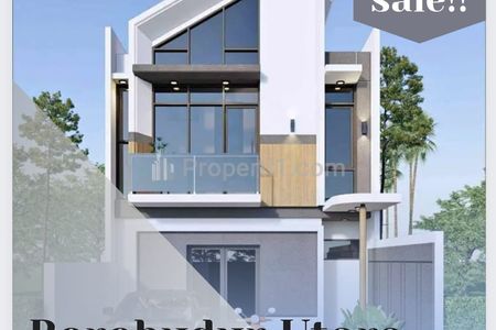 Dijual Rumah 2 Lantai di Borobudur Utara Manyaran Semarang Barat dekat Jalan Raya