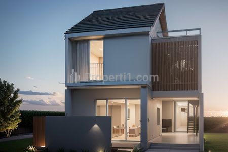 Jual Rumah 2 Lantai Brand New dalam Komplek di belakang Informa Cinere