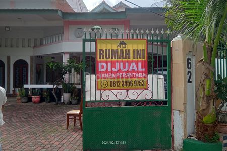 Dijual Rumah Besar + Tanah Luas di Kawasan Strategis Pinggir Jalan Raya Paseban, Senen, Jakarta Pusat