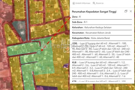 Dijual Tanah Komplek Perumahan Taman Ratu Indah, Kedoya Selatan, Kebon Jeruk, Jakarta Barat