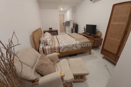 Disewakan Apartemen Mewah South Quarter Residence Tipe Studio Fully Furnished, Harga Termurah di Jakarta Selatan