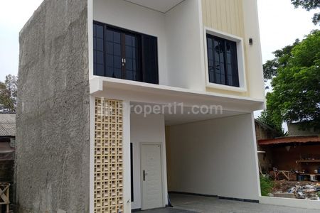 Jual Rumah Modern Baru Akses dekat Tol JORR Cipayung