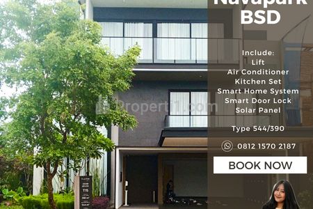 Dijual Rumah Mewah Layton Navapark BSD City