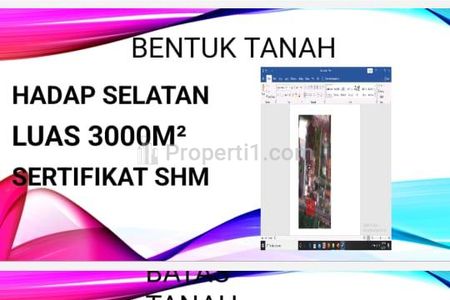 Tanah Dijual di Jakarta Selatan TERMURAH Selangkah ke Pondok Indah