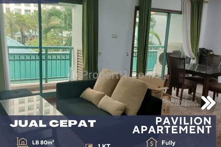 Tanah Abang Jakarta Pusat Apartemen Pavilion Dijual - 1 BR Fully Furnished