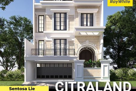 Rumah Private lift Citraland Surabaya Barat lokasi dekat GWalk Citraland