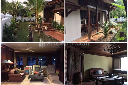 Dijual Rumah Megah Adat Jawa Semi Furnished di Petukangan Utara, Jakarta Selatan