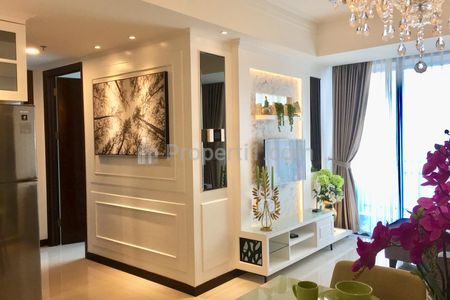 For Rent Apartemen Casa Grande 2+1 BR 88 sqm, Tebet ( Mall Kota Casablanca ) - Jakarta Selatan