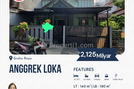 Jual Anggrek Loka Rumah Keren Terbagus di Graha Raya Tangerang Selatan
