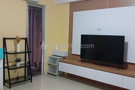Dijual / Disewakan Apartemen Bassura City Type 3BR Dimodif Menjadi 2BR - Lantai 3, Pool View, SHMSRS, Bisa KPA Bank, For More Info : 0813-1838-1838