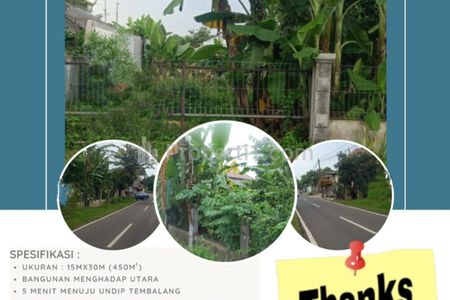 Dijual Tanah Siap Bangun Murbey Raya Sumurboto Banyumanik Semarang, Jalan Lebar, Cocok Dibangun Kantoran, Tempat Usaha, Kost Eksklusif